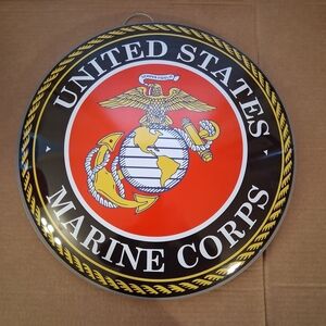 United States Marine Corps Wall Decor - Red and Black